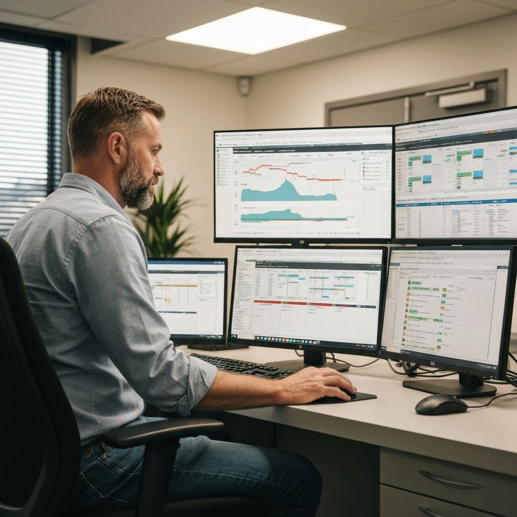 D-Line dispatch operations center